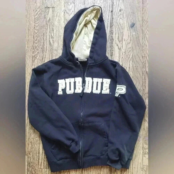 Colosseum Tops - Purdue zip up hoodie‎ size medium